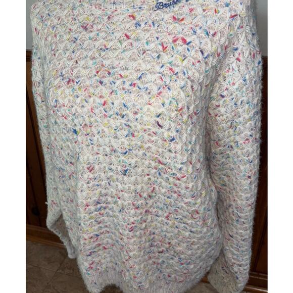 Womens SMP Saturday Morning Pancakes Confetti Chunky Knit Sweater‎ Size S/M - Picture 3 of 8